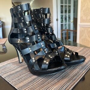 Dreams Gladiator Sandals with Stiletto Heel Size 10